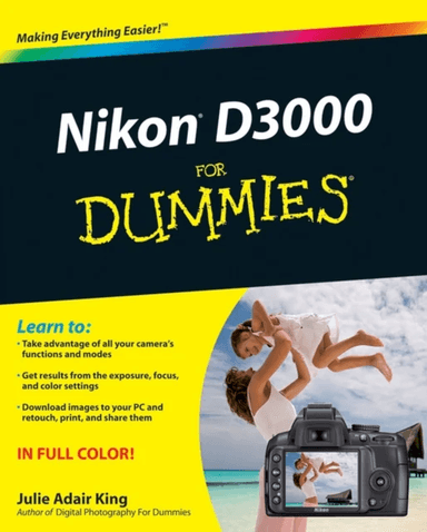 Nikon D3000 For Dummies av Julie Adair (Indianapolis Indiana) King