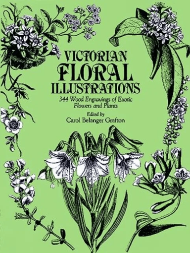 Victorian Floral Illustrations av Carol Belanger Grafton