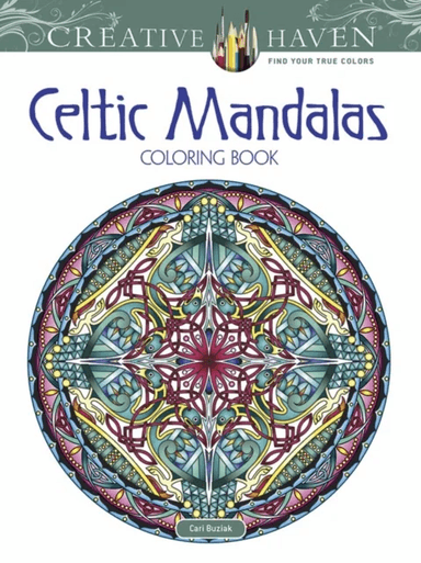 Creative Haven Celtic Mandalas Coloring Book av Cari Buziak