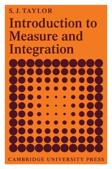 Introduction to Measure and Integration av S. J. Taylor