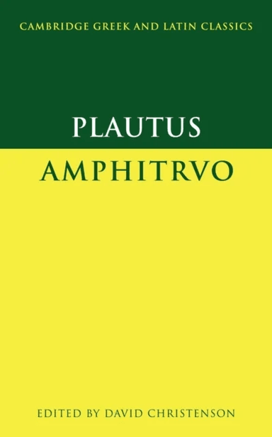 Plautus: Amphitruo av Plautus