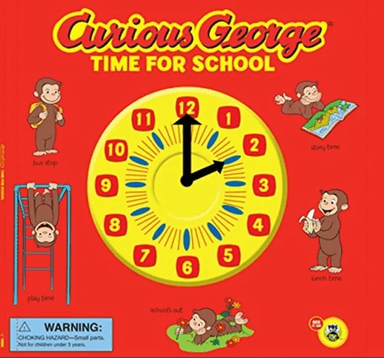 Curious George: Time for School Lift-the-Flaps (CGTV) av H. A. Rey
