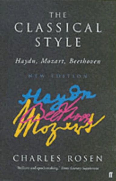 The Classical Style av Charles Rosen