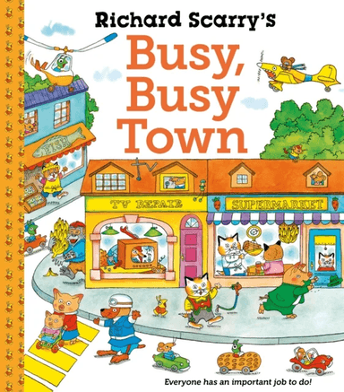 Richard Scarry's Busy Busy Town av Richard Scarry