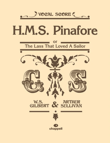HMS Pinafore (Vocal Score) av Arthur Seymour Sullivan