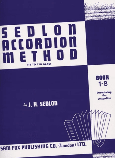 Sedlon Accordion Method Book 1B av J H Sedlon