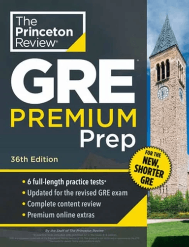 Princeton Review GRE Premium Prep, 36th Edition av Princeton Review