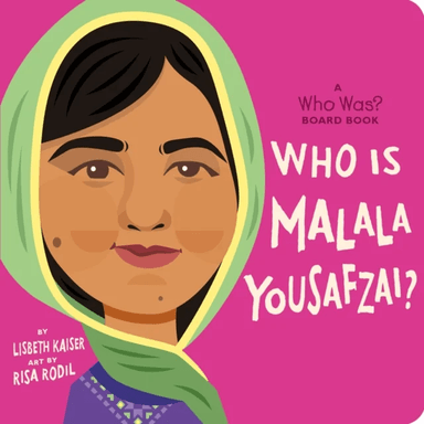 Who Is Malala Yousafzai?: A Who Was? Board Book av Lisbeth Kaiser, Who HQ