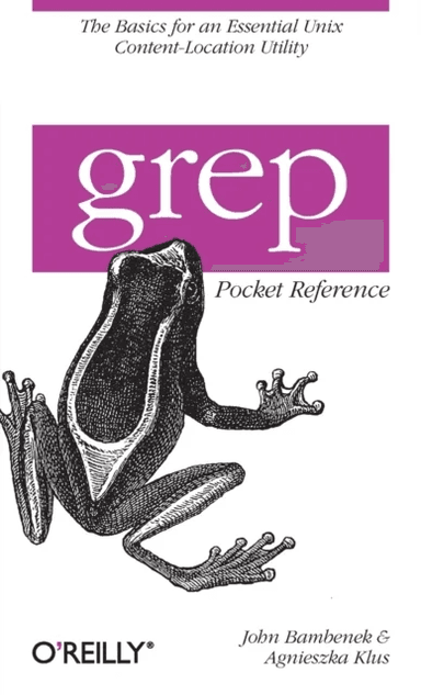 grep Pocket Reference av John Bambenek