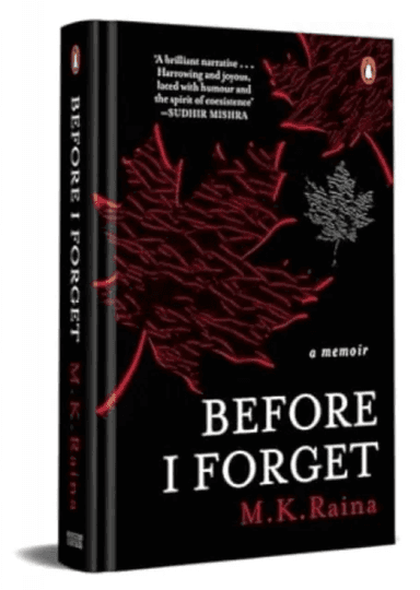 Before I Forget av Maharaj Krishen Raina