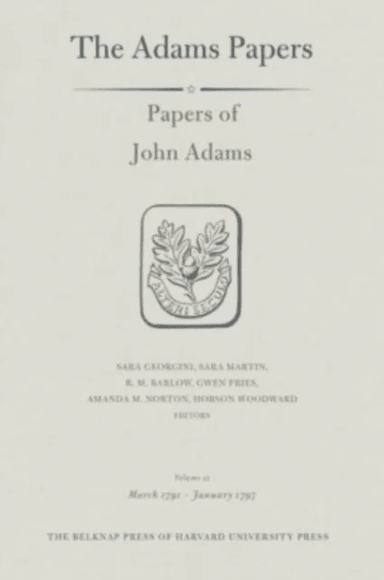 Papers of John Adams av John Adams