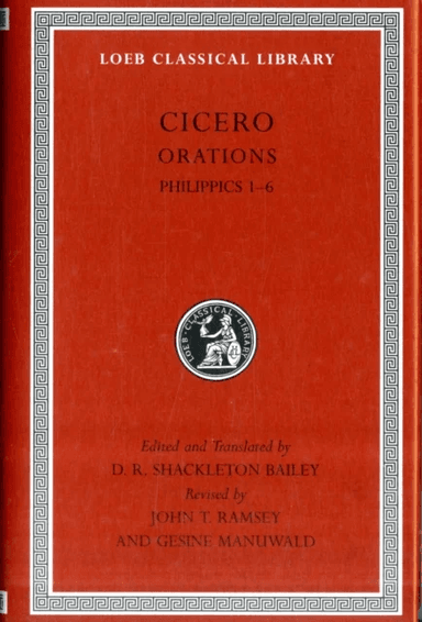 Philippics 1-6 av Cicero