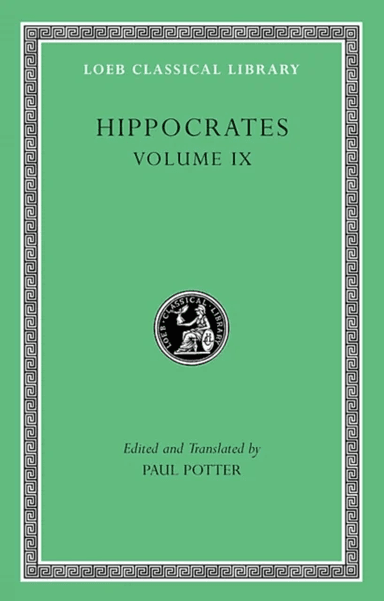 Coan Prenotions. Anatomical and Minor Clinical Writings av Hippocrates
