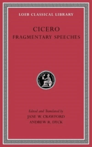 Fragmentary Speeches av Cicero