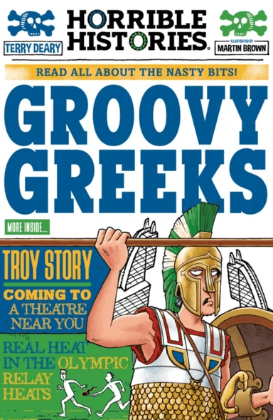 Groovy Greeks (newspaper edition) av Terry Deary