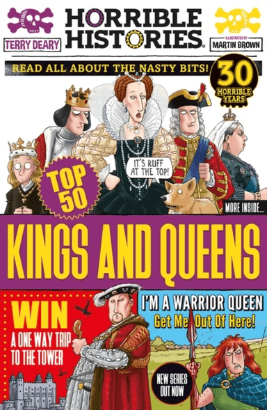 Top 50 Kings and Queens av Terry Deary
