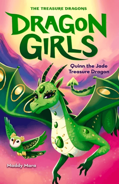 Quinn the Jade Treasure Dragon av Maddy Mara