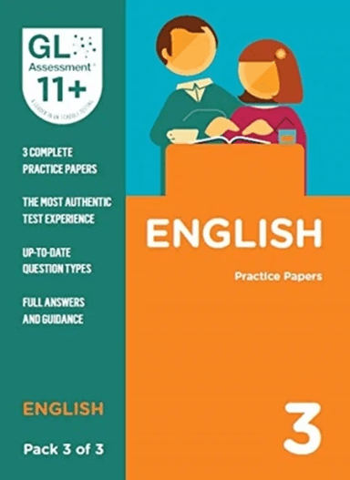 11+ Practice Papers English Pack 3 (Multiple Choice) av GL Assessment