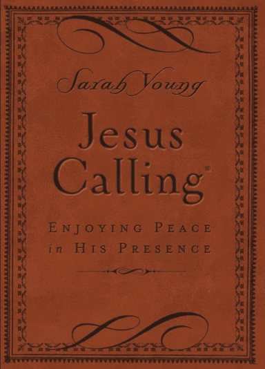 Jesus Calling, Small Brown Leathersoft, with Scripture References av Sarah Young