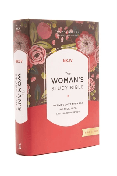 NKJV, The Woman's Study Bible, Hardcover, Red Letter, Full-Color Edition