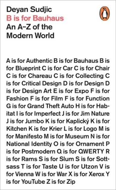B is for Bauhaus av Deyan Sudjic
