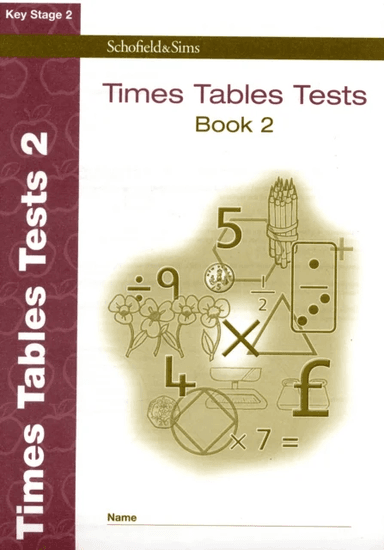 Times Tables Tests Book 2 av Hilary Koll, Steve Mills