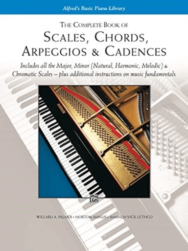 The Complete Book of Scales, Chords, Arpeggios av Willard Palmer