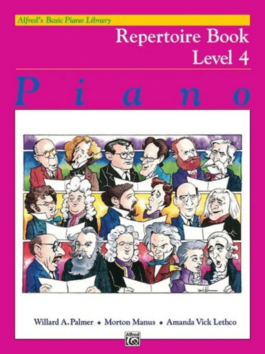 ALFREDS BASIC PIANO REPERTOIRE LVL 4 av MANUS &amp; LETH PALMER