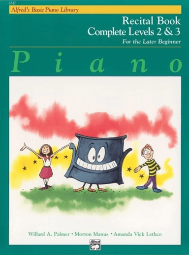 ALFREDS BASIC PIANO RECITAL BK COMP 23 av MANUS &amp; LETH PALMER