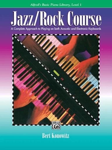 JAZZROCK PIANO COURSE LEVEL 1 av BERT KONOWITZ