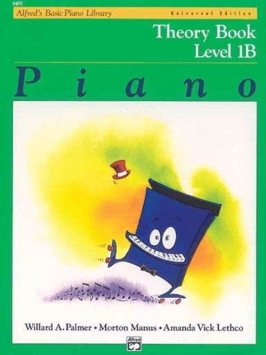 Alfred's Basic Piano Library Theory Book 1B av Willard A Palmer, Morton Manus, Amanda Vick Lethco