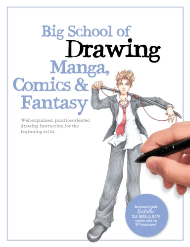 Big School of Drawing Manga, Comics &amp; Fantasy av Walter Foster Creative Team