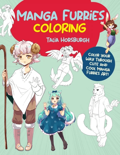 Manga Furries Coloring av Talia Horsburgh