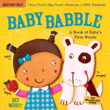 Indestructibles: Baby Babble: A Book of Baby's First Words av Amy Pixton