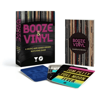 Booze &amp; Vinyl: A Music-and-Mixed-Drinks Matching Game av Andre Darlington, Tenaya Darlington