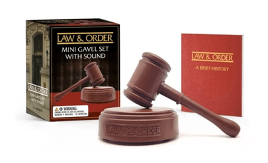 Law &amp; Order: Mini Gavel Set with Sound av Chip Carter