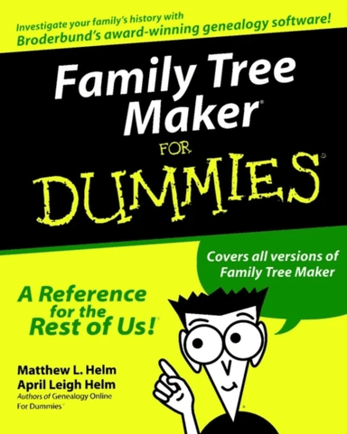 Family Tree Maker For Dummies av Matthew L. Helm, April Leigh Helm