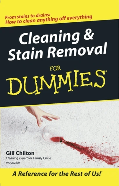 Cleaning and Stain Removal for Dummies av Gill Chilton