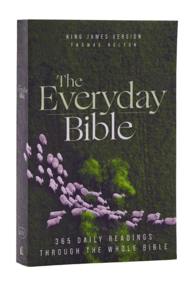 KJV, The Everyday Bible, Paperback, Red Letter, Comfort Print av Thomas Nelson