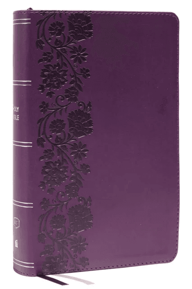 KJV Holy Bible: Large Print Single-Column with 43,000 End-of-Verse Cross References, Purple Leathers av Thomas Nelson