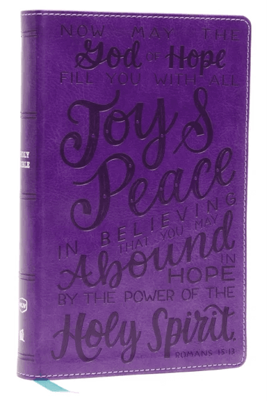 NKJV, Holy Bible for Kids, Verse Art Cover Collection, Leathersoft, Purple, Comfort Print av Thomas Nelson