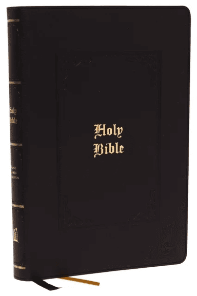 KJV Holy Bible: Large Print with 53,000 Center-Column Cross References, Black Leathersoft, Red Lette av Thomas Nelson