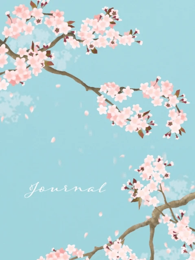Spring Cherry Blossoms Journal av Editors of Chartwell Books