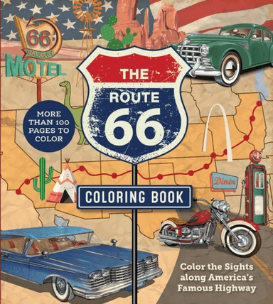 The Route 66 Coloring Book av Editors of Chartwell Books