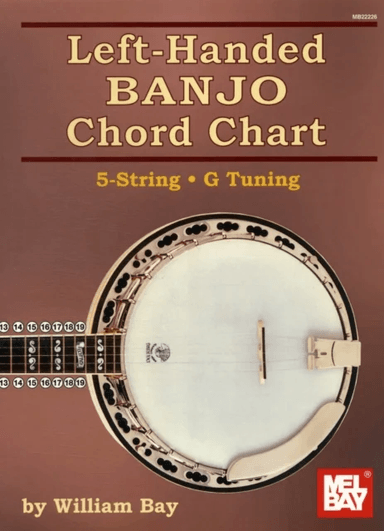 Left-Handed Banjo Chord Chart av William Bay