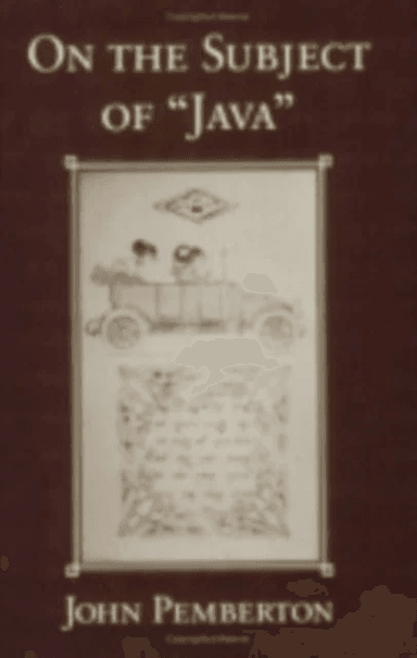On the Subject of "Java" av John Pemberton