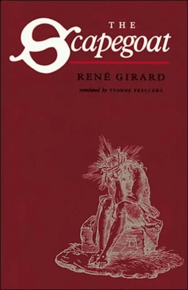 The Scapegoat av René Girard