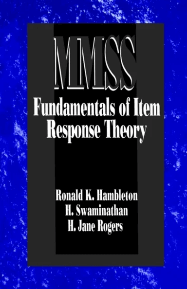 Fundamentals of Item Response Theory av Ronald K. Hambleton