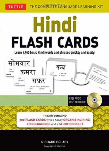 Hindi Flash Cards Kit av Richard Delacy
