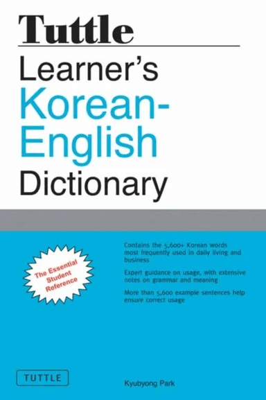 Tuttle Learner's Korean-English Dictionary av Kyubyong Park